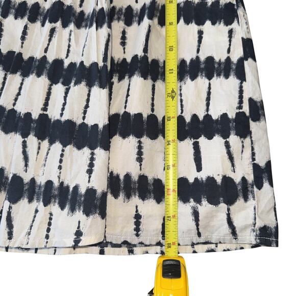 VTG Converse One Star White navy Cotton lightly Lined short Skirt Women’s 10 - Picture 6 of 7